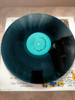 Disco Vinilo Gomaespuma ¡Qué Felicidad!