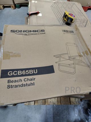 Silla de playa plegable portátil - Songmics