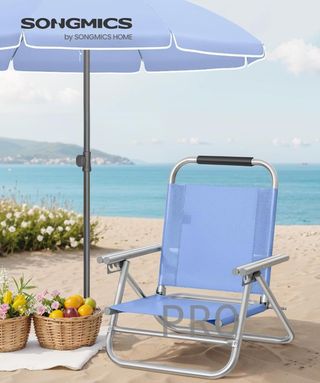 Silla de playa plegable portátil - Songmics