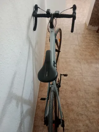 Bicicleta Triban RC 120 Gris