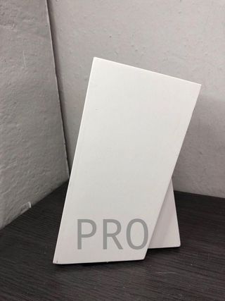 Supporto per coltelli da cucina in bambù, 25x11x17 cm, bianco