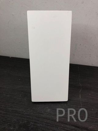 Supporto per coltelli da cucina in bambù, 25x11x17 cm, bianco