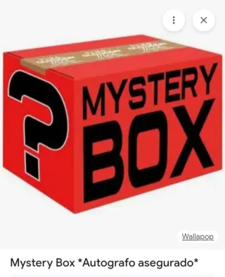 Caja Misteriosa Fútbol *Autógrafo
