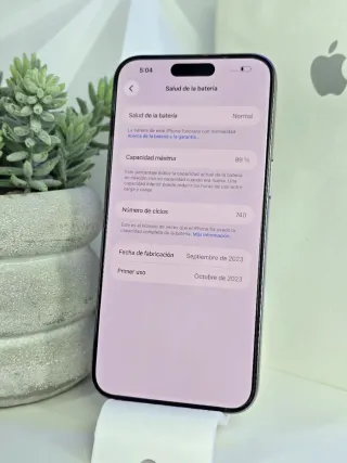 iPhone 15 Pro Max 256GB Plata