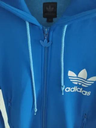 Chaqueta deportiva Adidas azul vintage