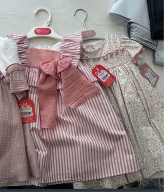 ¡NUEVO! Lote 2 vestidos niña 2 años