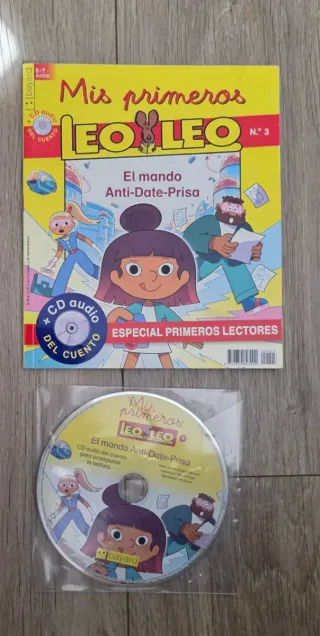 Lote 3 libros Leo Leo con su CD+ 1 Leo Leo regalo