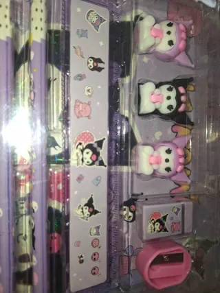 Set cancelleria Sanrio Kuromi