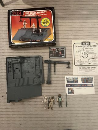 Star Wars Jabba the Hutt Dungeon Playset Vintage