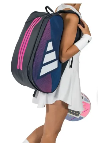 Paletero Pádel Adidas Control Azul Nuevo 2026