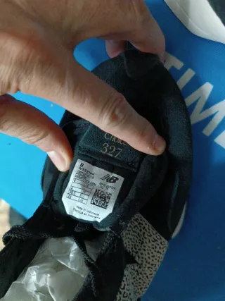 Zapatillas New Balance negro y blanco