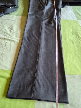 Traje hombre Zara gris marengo. Talla 52