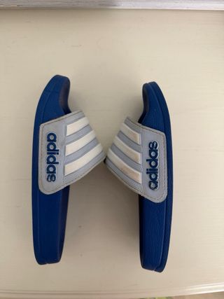 Chanclas Adidas Adilette Niña Azul