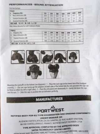 Cascos Protección Auditiva Tiro Guardia Civil