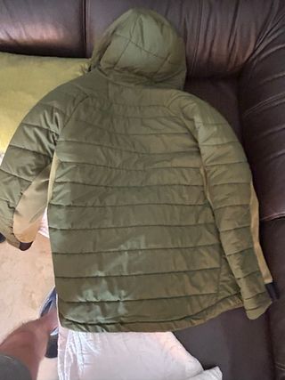 Chaqueta Nike acolchada verde talla L