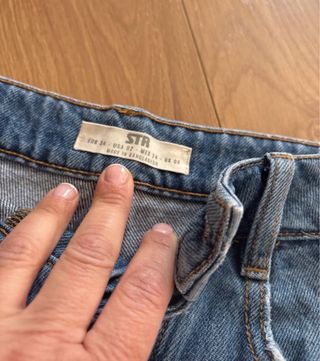 Shorts vaqueros Stradivarius T.34