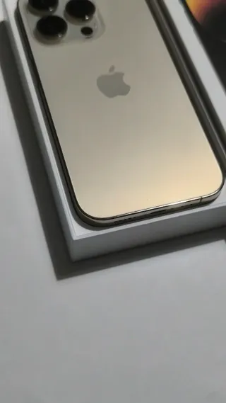 iPhone 14 PRO - Apple 5G 128GB Oro 100% - Perfetto