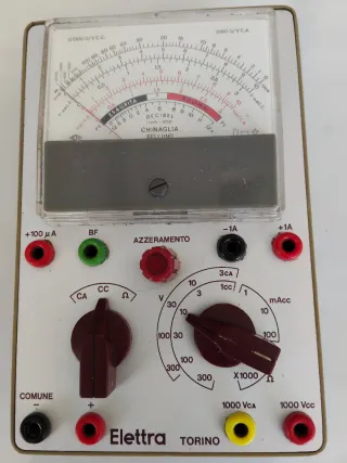 Tester analogico Scuola Radio Elettra