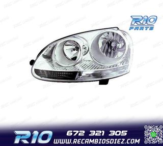FARO IZQ PARA VOLKSWAGEN VW GOLF V 03-08 JETTA III 05-10