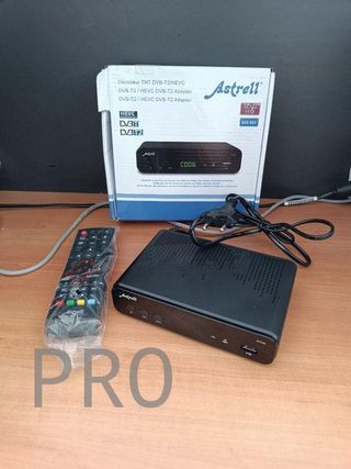 Sintonizador TDT T2 USB reproductor y grabador