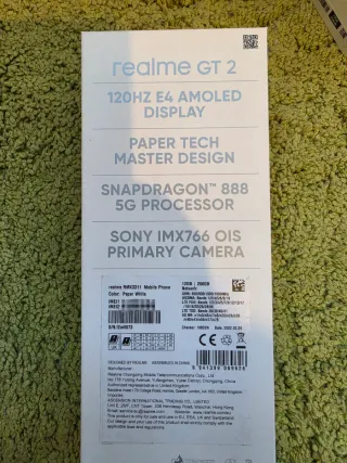 Realme GT2 256GB 12GB RAM Blanco