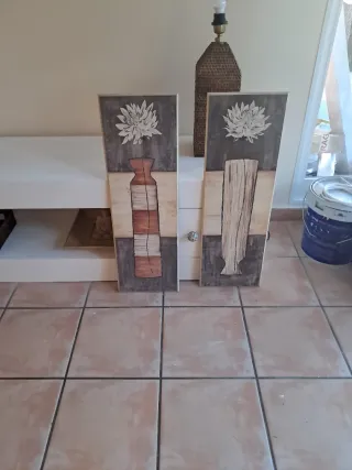 Conjunto de 4 cuadros decorativos