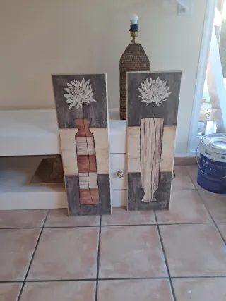 Conjunto de 4 cuadros decorativos