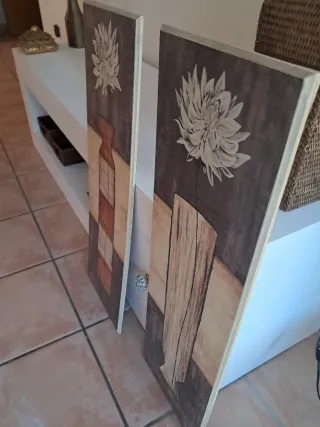 Conjunto de 4 cuadros decorativos