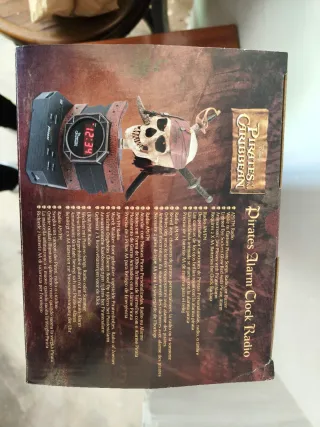 Radio Despertador Piratas del Caribe Disney