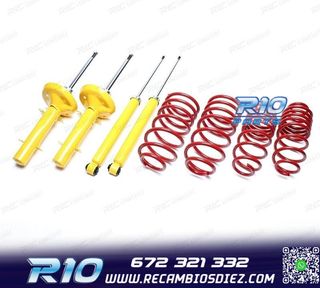 KIT SUSPENSIÓN DEPORTIVA PARA SUBARU