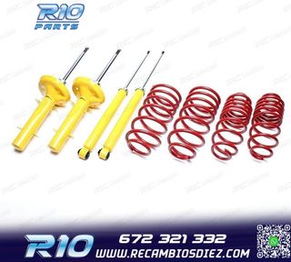 KIT SUSPENSIÓN DEPORTIVA PARA SEAT