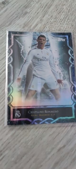 Cromo Cristiano Ronaldo Topps Real Madrid 191/250