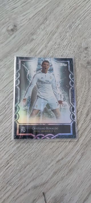 Cromo Cristiano Ronaldo Topps Real Madrid 191/250