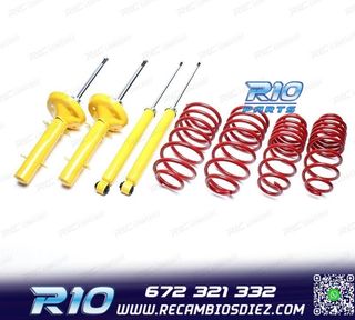 KIT SUSPENSIÓN DEPORTIVA PARA RENAULT
