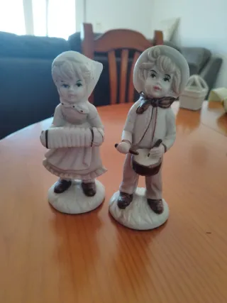 Figuras de porcelana pareja
