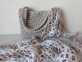 Bolso nuevo crochet baguette