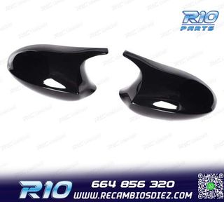 CARCASAS ESPEJOS BMW E92 E93 06-10 LOOK M3 NEGRO BRILLO