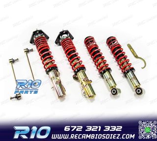 KIT SUSPENSION ROSCADA EIBACH MTS + COPELAS REGULABLES MINI
