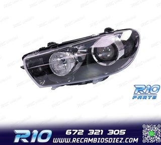 FARO IZQ XENON VOLKSWAGEN VW SCIROCCO 08-14 NEGRO