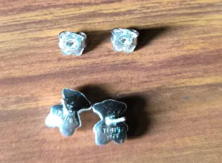 Pendientes Oso Tous Plata