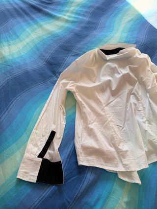 Camicia Fiorella Rubino Dettagli Neri