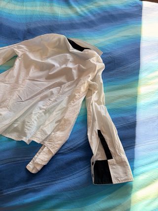 Camicia Fiorella Rubino Dettagli Neri