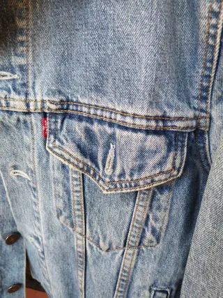 Cazadora Vaquera Levi's Talla S Unisex