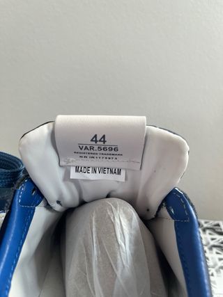 Zapatillas Premiata Azul y Blanco