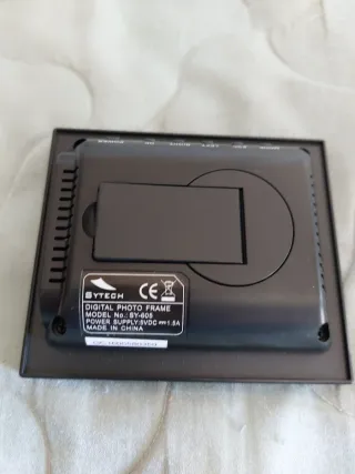 Marco de fotos digital negro SYTECH SY-605