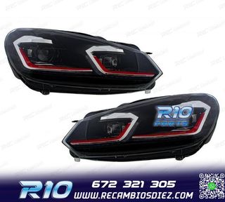 FAROS VOLKSWAGEN VW GOLF 6 08-13 LOOK GTI GOLF 7 DINAMICOS