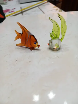 2 Pesciolini Murano Vetro