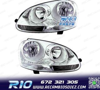 FAROS PARA VOLKSWAGEN VW GOLF V 03-08 JETTA III 05-10