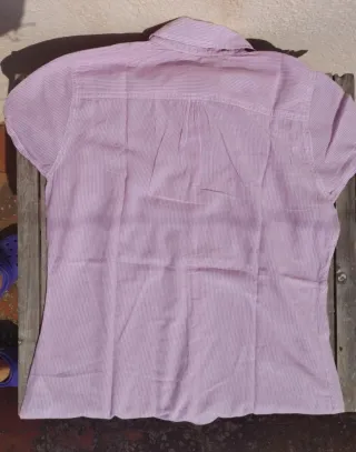 Camisa Tommy Hilfiger rosa talla S