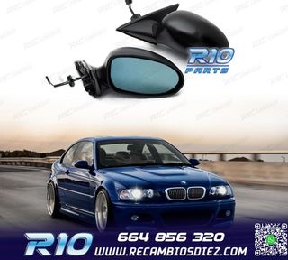 ESPEJOS RETROVISORES BMW E46 COUPE CABRIO ABATIBLES CALEFACT
